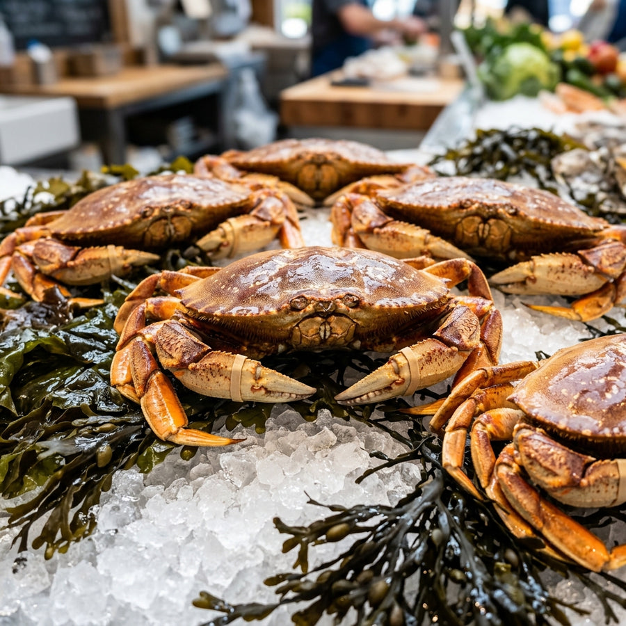 Premium Whole Crab – Natural Ocean Flavor